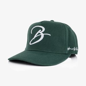 B SCRIPT - Cap - green B SCRIPT - Cap - green