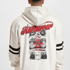 Hoodie - white black Hoodie - white black
