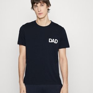 Print T-shirt - navy Print T-shirt - navy
