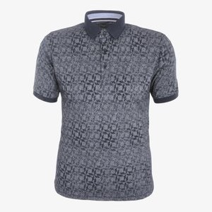 MIT MUSTER - Polo shirt - dunkelblau MIT MUSTER - Polo shirt - dunkelblau