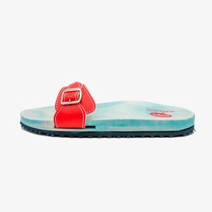 Mules - lightblue rot Mules - lightblue rot