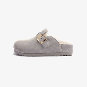 BERGEN - Clogs - light grey BERGEN - Clogs - light grey