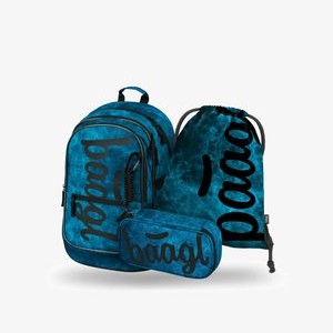 3 SET - School bag - blau 3 SET - School bag - blau