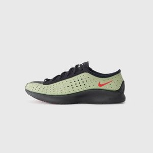 AIR SUPERFLY - Trainers - oil green/university red/black AIR SUPERFLY - Trainers - oil green/university red/black