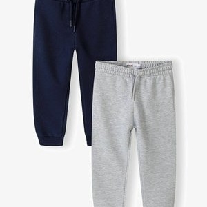 2 PACK - Tracksuit bottoms - grey navy 2 PACK - Tracksuit bottoms - grey navy