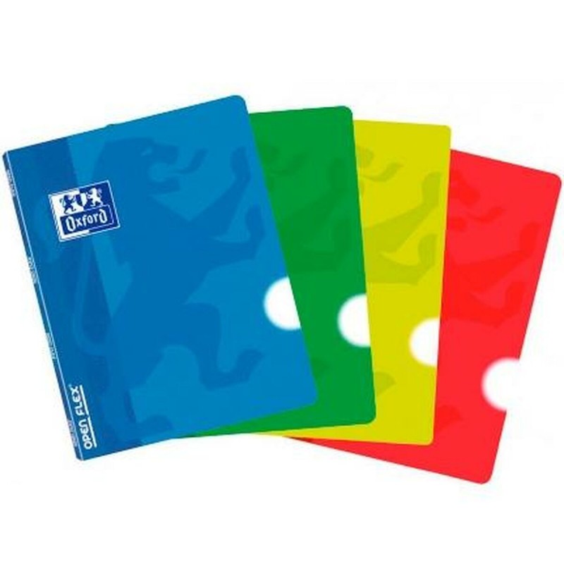 Блокнот Oxford CLASSIC OPENFLEX Разноцветный A5 48 Листья (10 штук)