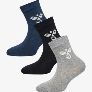 SUTTON 3 PACK - Sports socks - black/grey melange/blue nights SUTTON 3 PACK - Sports socks - black/grey melange/blue nights