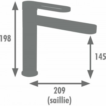 Смеситель с одной ручкой Edouard Rousseau