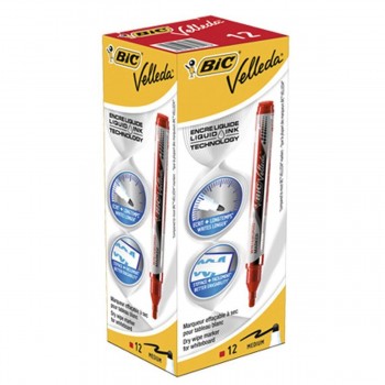 Жидкие маркеры Bic 902089 Красный Круглая