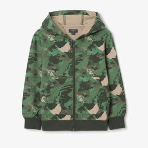Zip-up sweatshirt - green