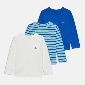 3 PACK TODDLER BOY - Long sleeved top - blue/white/light blue 3 PACK TODDLER BOY - Long sleeved top - blue/white/light blue