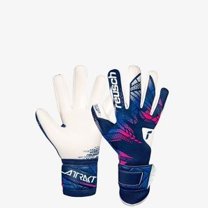 ATTRAKT GRIP - Goalkeeping gloves - blue/pink/white ATTRAKT GRIP - Goalkeeping gloves - blue/pink/white