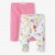2 PACK  - Leggings - Trousers - pink white