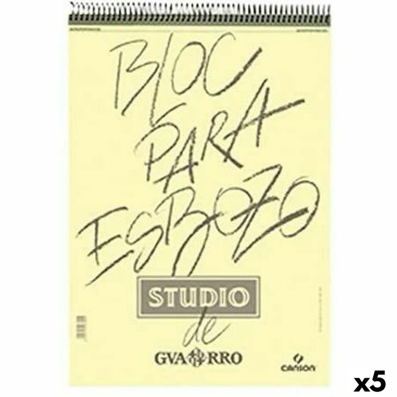 Блокнот Canson A5 50 Листья (5 штук)