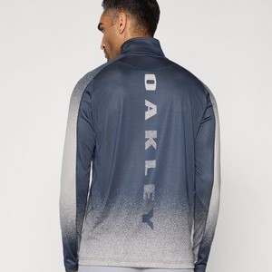 C1 BARK PULLOVER - Long sleeved top - gradient graphite/cement C1 BARK PULLOVER - Long sleeved top - gradient graphite/cement