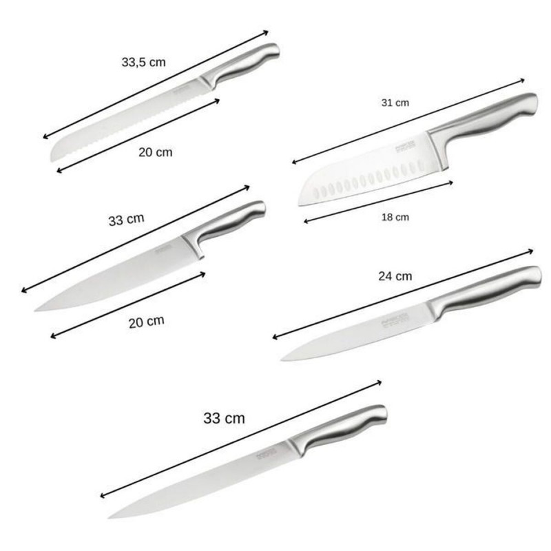 Набор ножей Nirosta Сталь Нержавеющая сталь