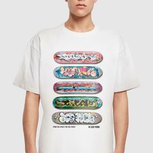 ZOO YORK SKATEBOARDS HEAVY TEE - Print T-shirt - white ZOO YORK SKATEBOARDS HEAVY TEE - Print T-shirt - white