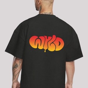 WILD JUGENWORT - Print T-shirt - schwarz WILD JUGENWORT - Print T-shirt - schwarz