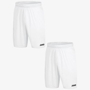 2ER-SET ELASTISCHER BUND KORDELZUG - Sports shorts - weiß 2ER-SET ELASTISCHER BUND KORDELZUG - Sports shorts - weiß