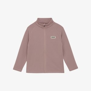 Zip-up sweatshirt - woodrose
