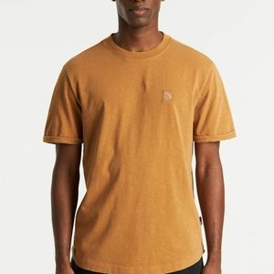 BRODY SLUB - Basic T-shirt - brown BRODY SLUB - Basic T-shirt - brown