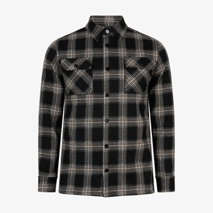 BIG CHECK - Shirt - black BIG CHECK - Shirt - black