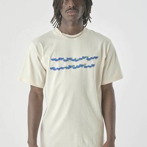 AMEISE - Print T-shirt - raw undyed AMEISE - Print T-shirt - raw undyed