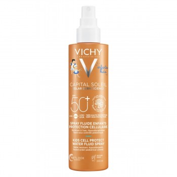 Защитный спрей от солнца для детей Vichy Cell Protect Spf 50+ 200 ml 4 Предметы