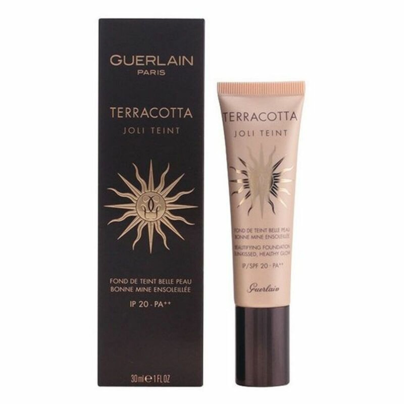 Жидкая основа для макияжа Guerlain Terracotta Joli Teint Коричневый Spf 20 30 ml