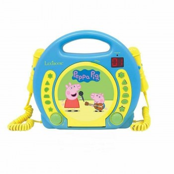 Воспроизводящее устройство Lexibook Peppa Pig CD Kараоке-микрофоном x 2