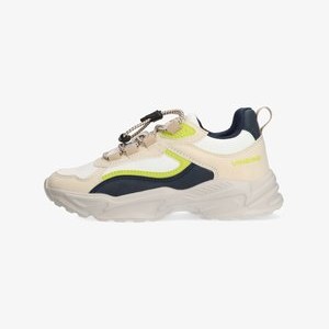 YONI YELL - Trainers - beige blauw geel YONI YELL - Trainers - beige blauw geel