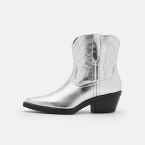 Cowboy/biker ankle boot - silver Cowboy/biker ankle boot - silver