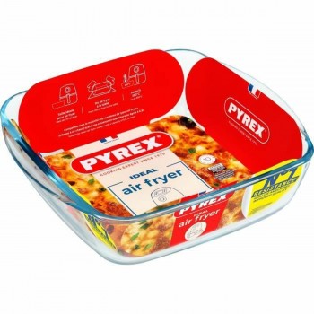 Форма для выпечки Pyrex Прозрачный Боросиликатное стекло Квадратный