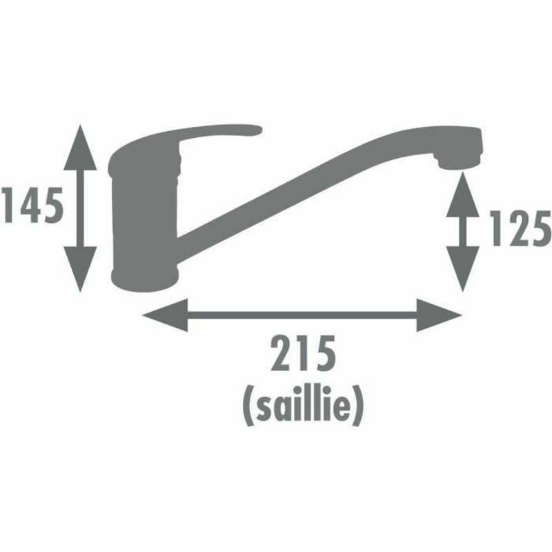 Kitchen Tap Rousseau ATHENA Металл