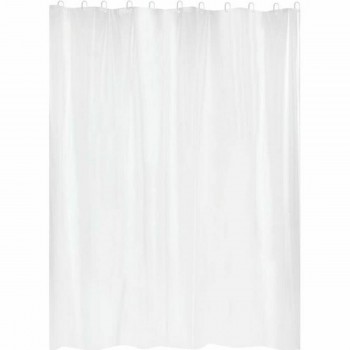 Занавеска для душа Gelco Белый PVC PEVA 180 x 200 cm