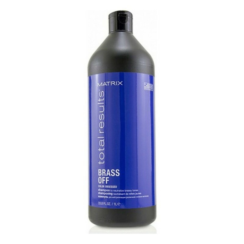 Нейтрализующий цвет шампунь TOTAL RESULTS BRASS OFF Matrix (1000 ml) 1 L