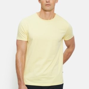 Basic T-shirt - gelb