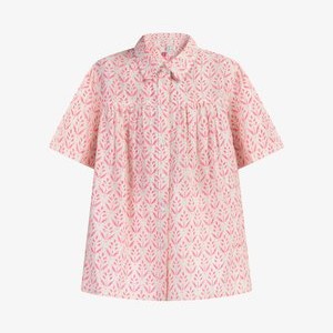 KURZARM - Button-down blouse - neon pink KURZARM - Button-down blouse - neon pink