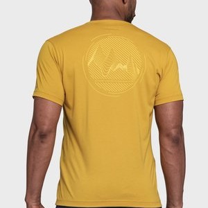 BUCHBERG - Print T-shirt - gelb BUCHBERG - Print T-shirt - gelb
