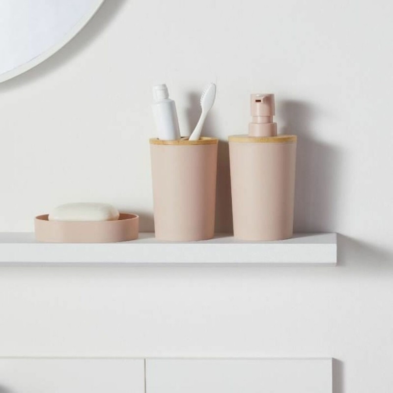 Набор для ванной TODAY HOY Розовый Пластик современный (6 штук)