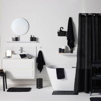 Нескользящий коврик для ванны TODAY UTILITY Чёрный 40 x 60 cm