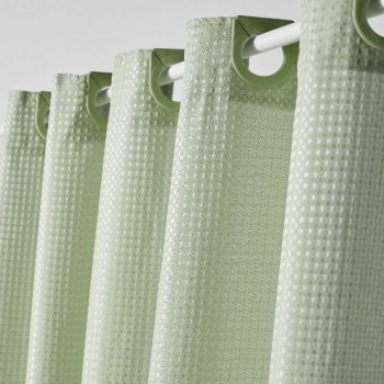 Занавеска для душа TODAY Зеленый Vert полиэстер 180 x 200 cm (12 штук)