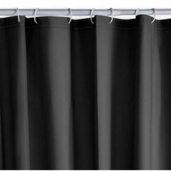 Занавеска для душа TODAY Чёрный PEVA 180 x 200 cm (12 штук)