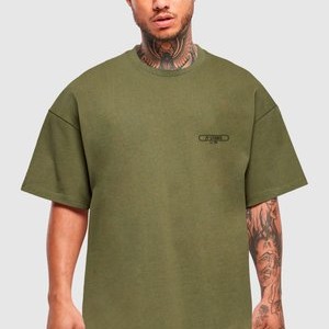 DON T WISH ULTRA HEAVY - Print T-shirt - olive DON T WISH ULTRA HEAVY - Print T-shirt - olive
