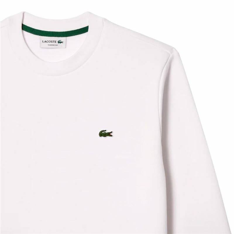Толстовка без капюшона мужская Lacoste Core Performance Белый