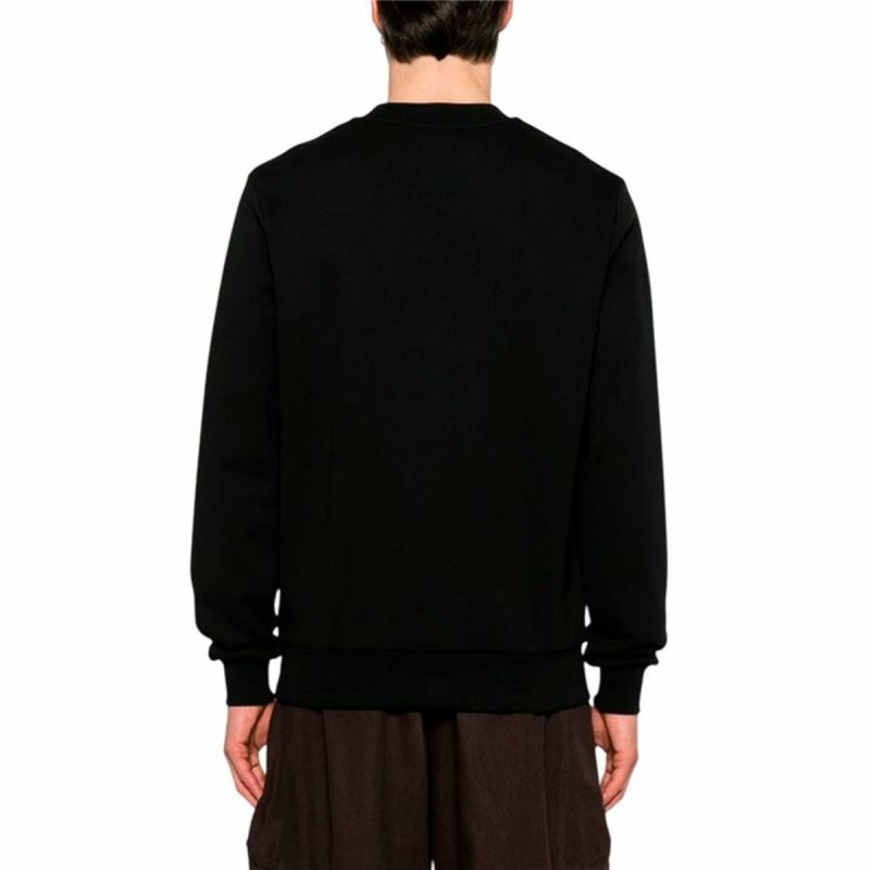 Толстовка без капюшона мужская Lacoste Core Performance Чёрный