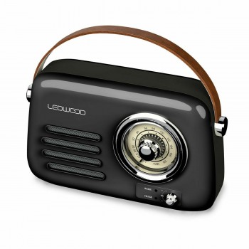 Радиотранзистор Ledwood ALMA BLK Чёрный 30 W