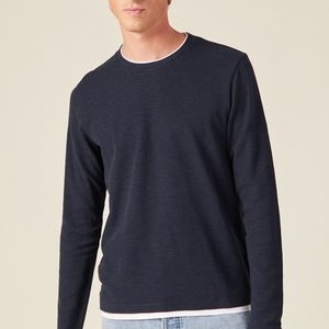 Long sleeved top - bleu marine Long sleeved top - bleu marine