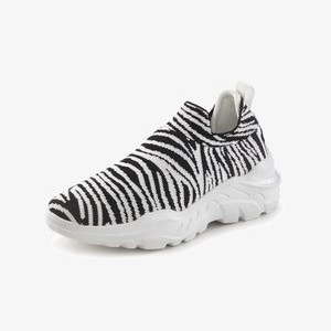 Slip-ons - schwarz   weiß
