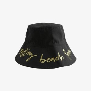 Hat - black gold Hat - black gold